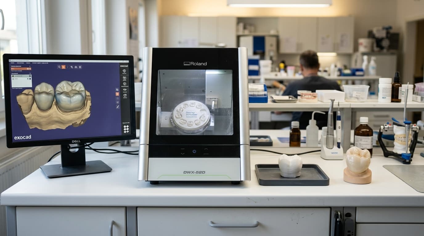 Corona Dentale Digitale: Dal CAD alla Ceramizzazione — Il Processo Completo