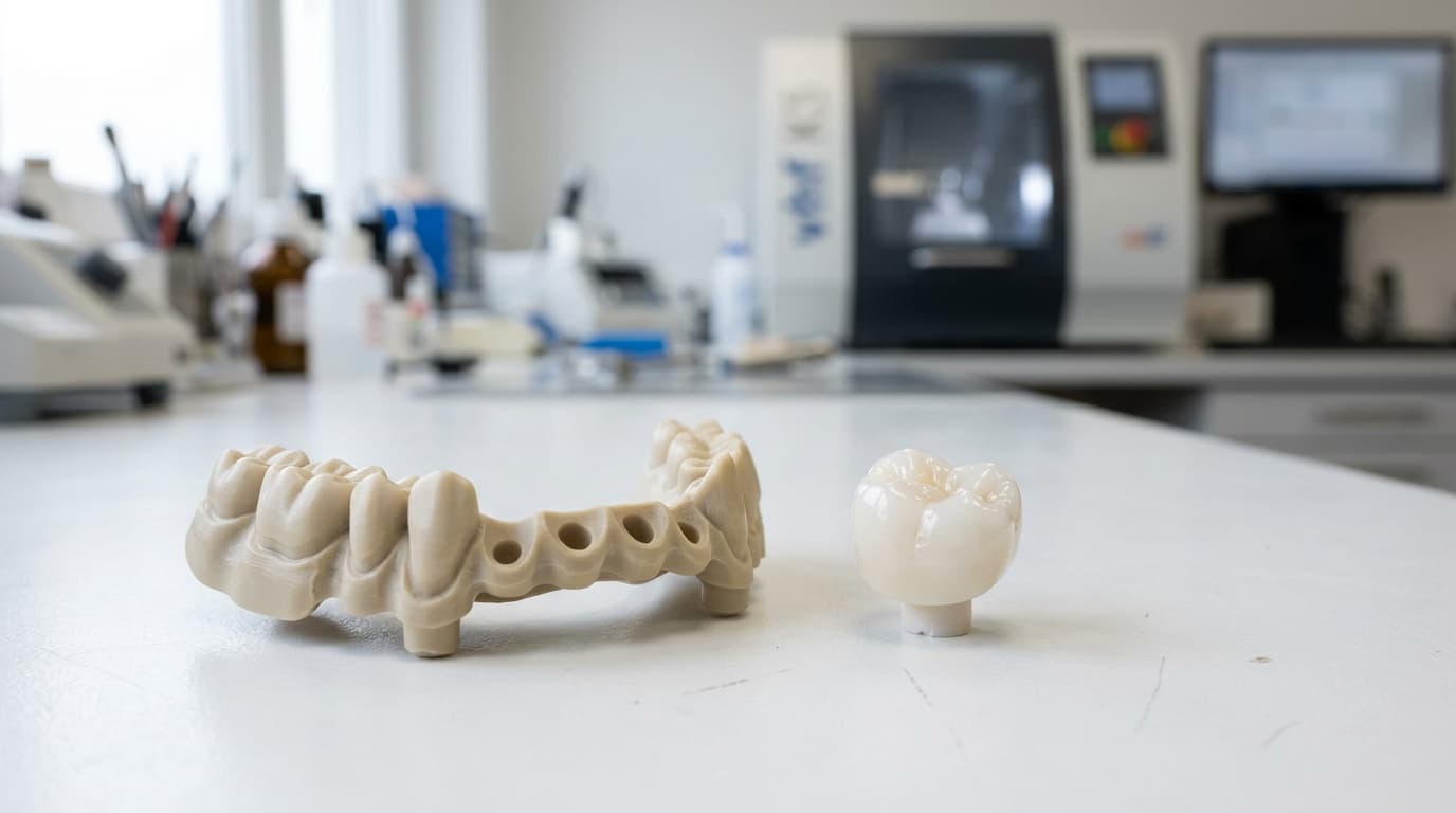 PEEK in Odontoiatria: Proprietà, Indicazioni e Confronto con Zirconio e Titanio