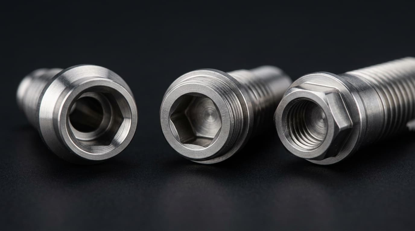 Connessioni Implantari: Conometrica, Esagono Interno ed Esterno a Confronto