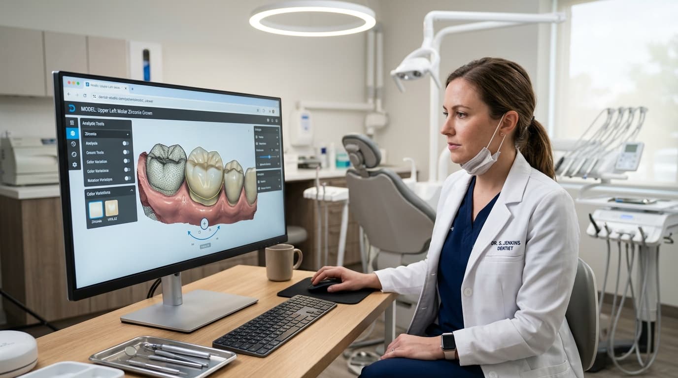 Viewer 3D Dentale: a Cosa Serve e Come Trasforma l'Approvazione dei Progetti